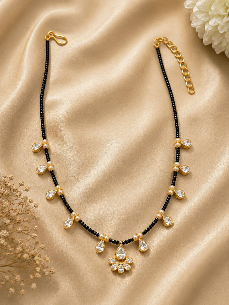 Royal Kundan Mangalsutra Necklace