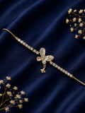 Flutter Pearl CZ Tennis Bracelet