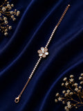 Bloom Grace CZ Floral Tennis Bracelet
