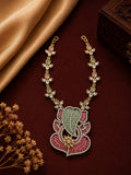 Divine Ganesha Temple Necklace