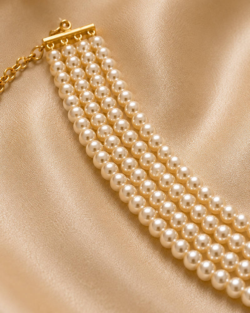 Pearl Royale Four-Layer Pearl Necklace