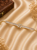 Flora Luxe Baguette CZ Bracelet