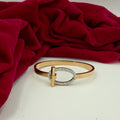 Celeste Halo Gold Bracelet