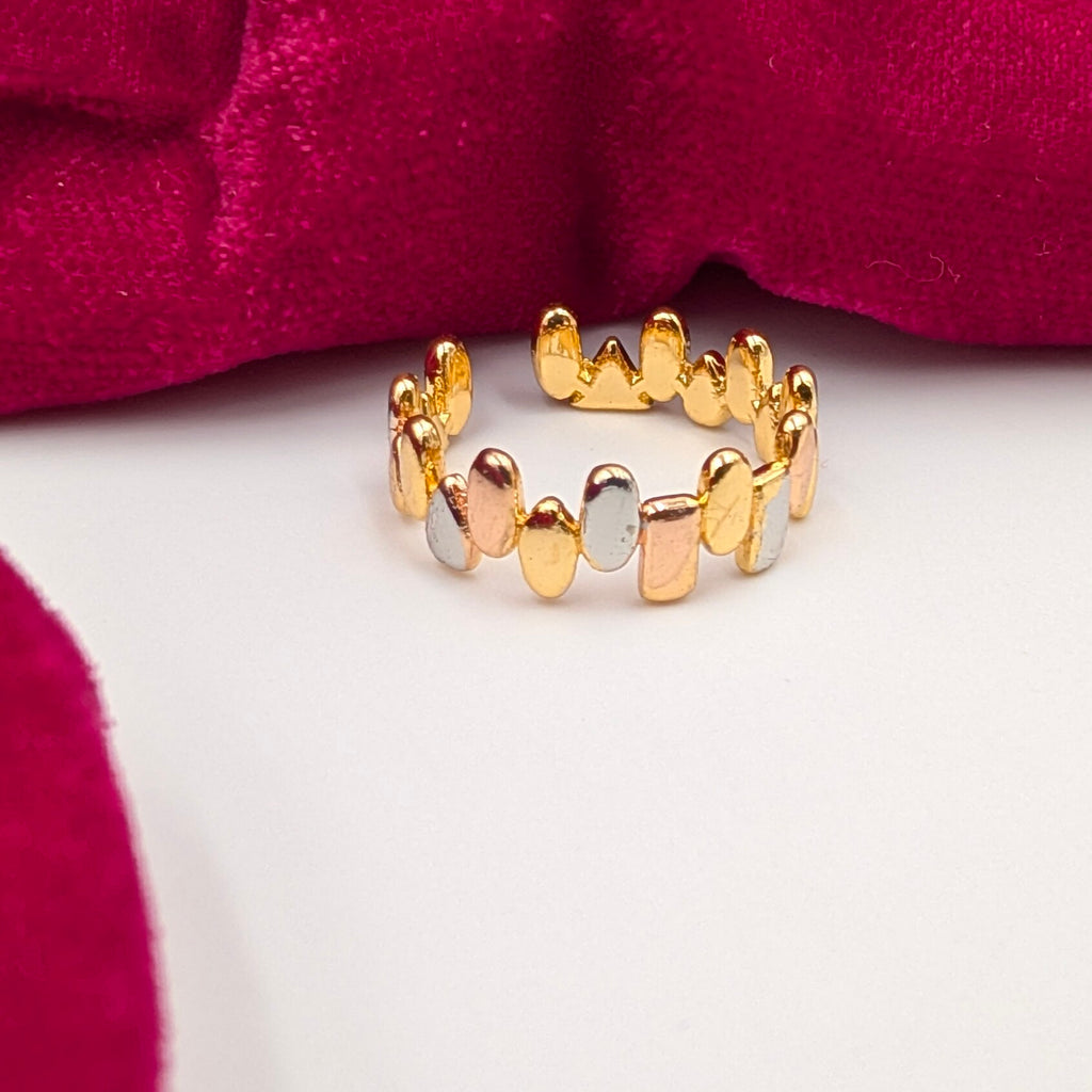 Trinity Tone Adjustable Band Ring