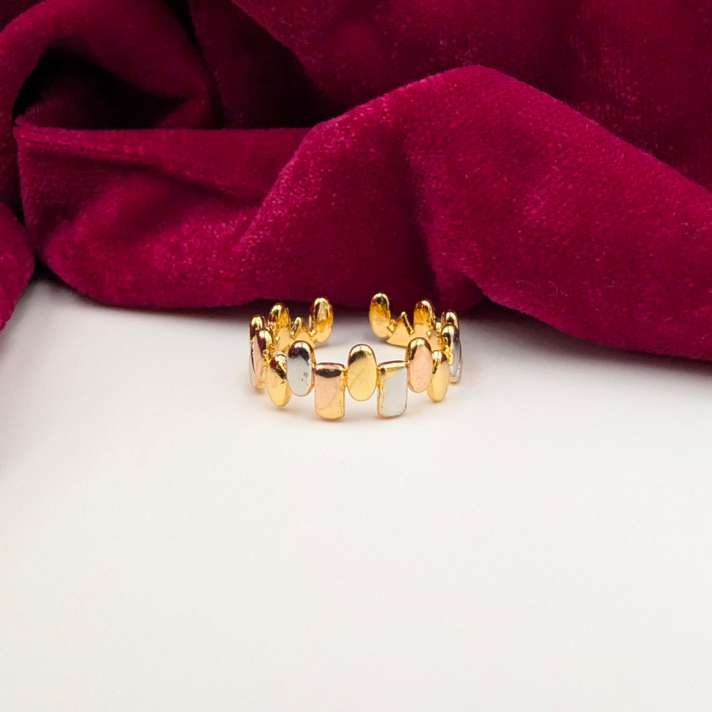 Trinity Tone Adjustable Band Ring