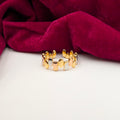 Trinity Tone Adjustable Band Ring