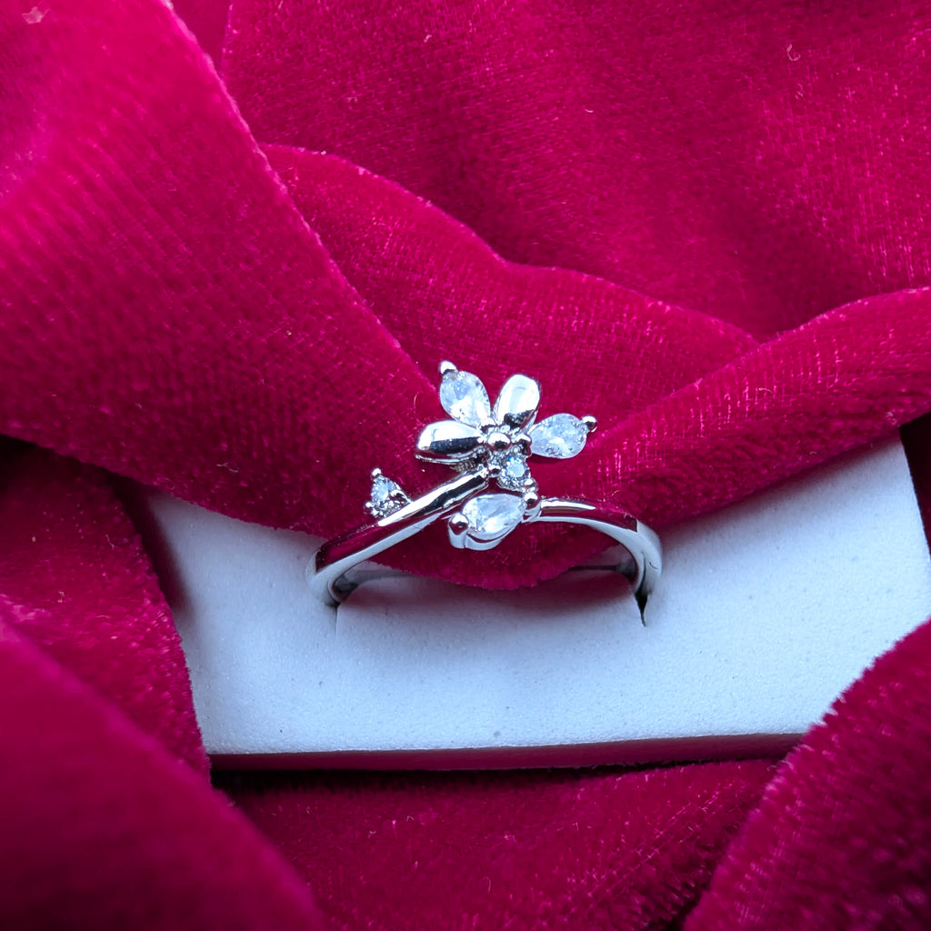 Blossom Spark Adjustable Ring