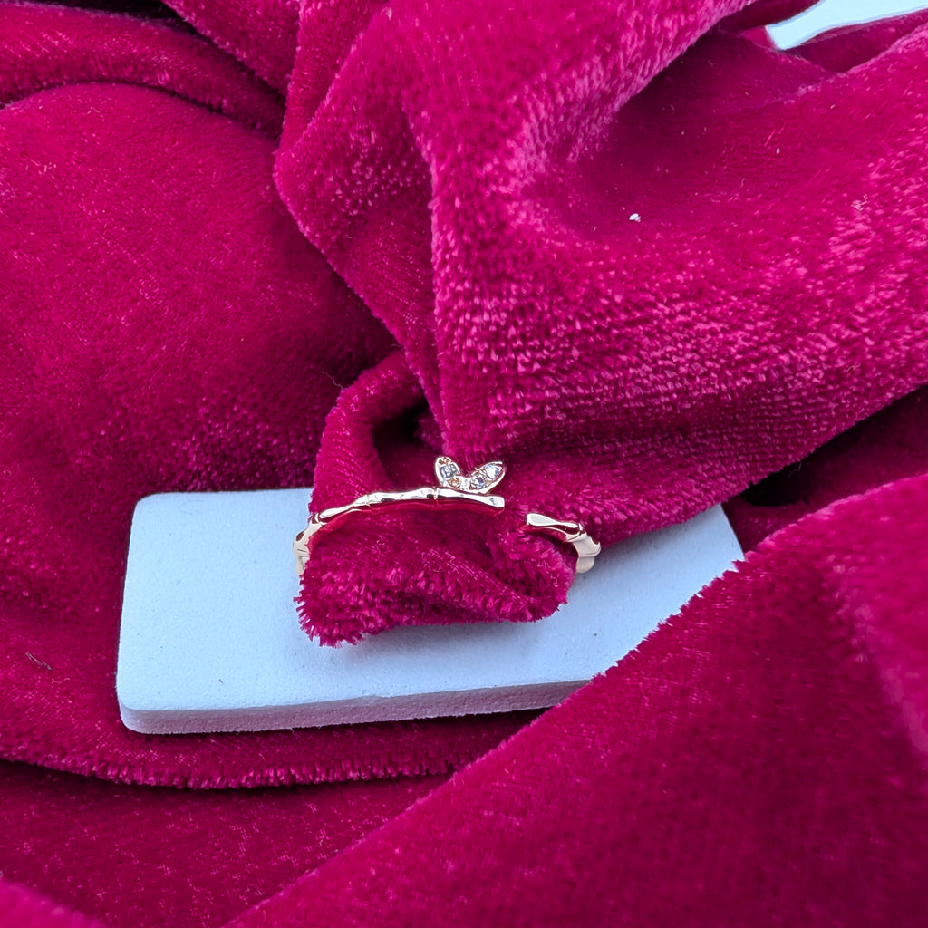 Leaf Whisper Adjustable Ring