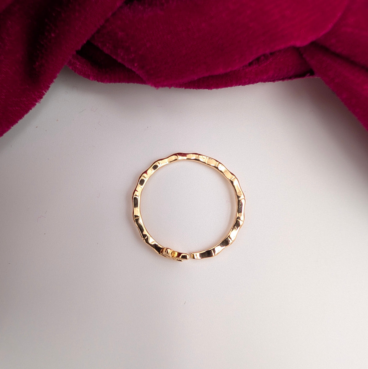 Leaf Whisper Adjustable Ring