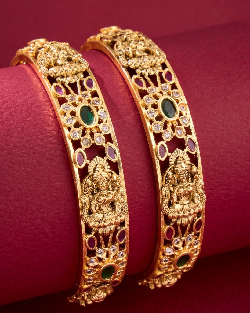 Antique Lakshmi Temple Bangles
