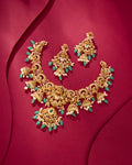 Lakshmi Emerald Bridal Jewelry Set