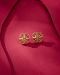 Gulzar Floral Stud Earrings