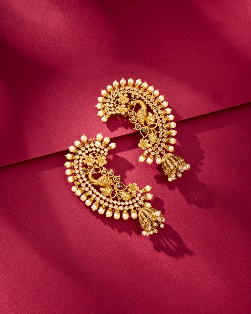 Mayura Pearl Ear Cuffs