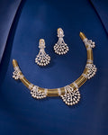Royal Collar CZ Necklace Set