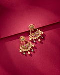 Heritage Ruby Chandbali Earrings