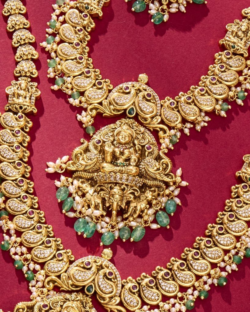 Lakshmi Bridal Haram Combo Set
