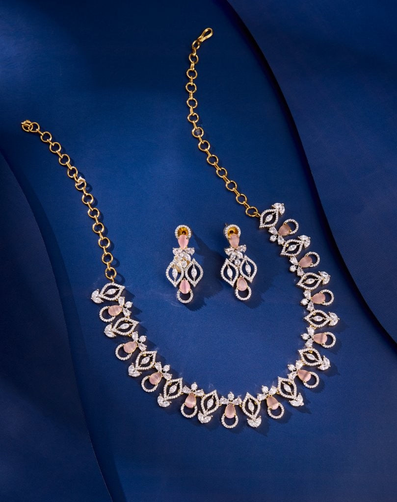 Blush Pink Luxe Necklace Set
