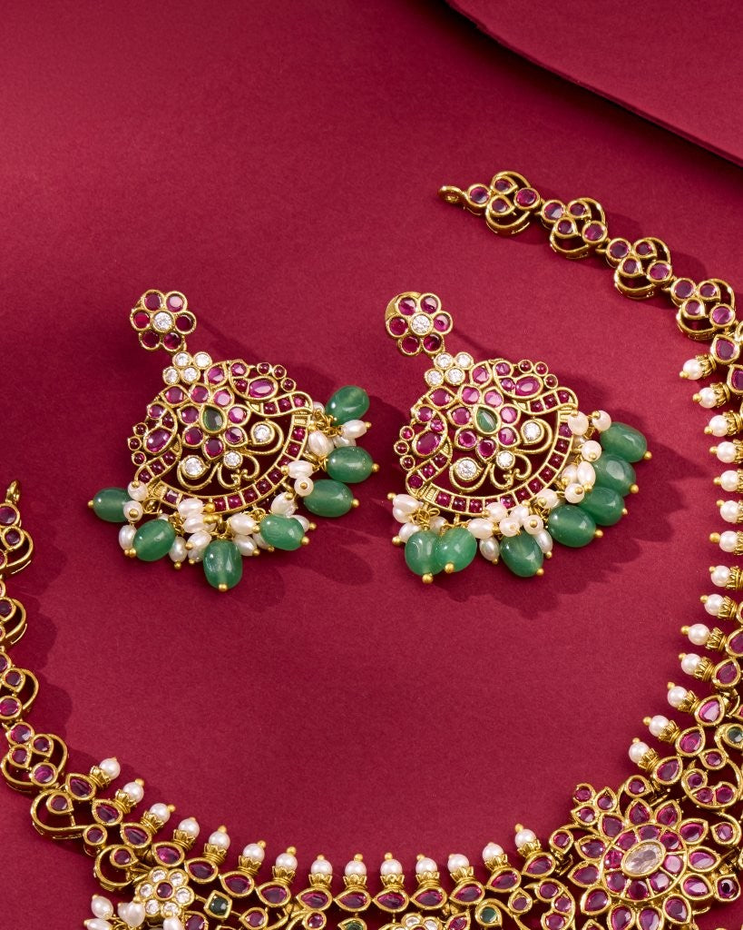 Royal Kundan Necklace Set