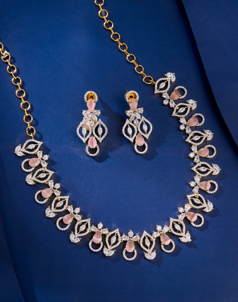 Blush Pink Luxe Necklace Set